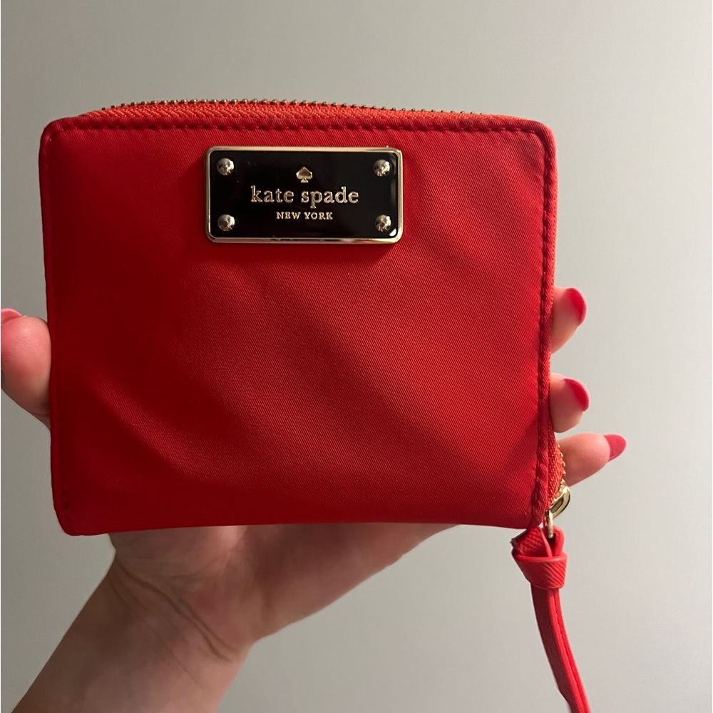 RED KATE SPADE WALLET
